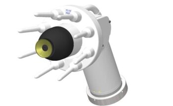 Atomizadores rotativos montados en robot RMA / MMA de Ransburg