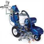 Graco LineLazer V ES 2000 HP Automatic Series Electric Battery-Operated Airless Line Striper 1 Auto Gun 1 Manual Gun LazerGuide 2000 25N559