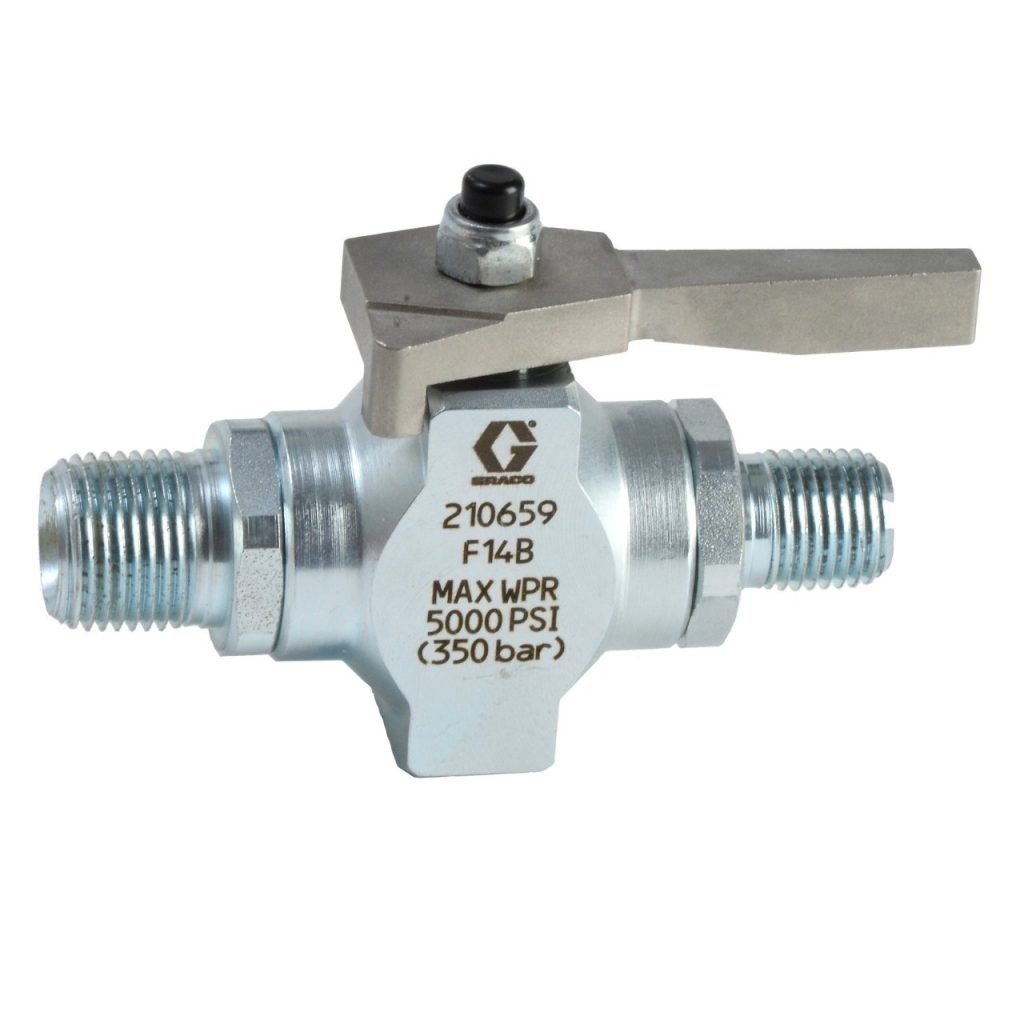 Graco 3/8 in. x 1/4 in. npt One Way Ball Valve 210659 Equipsa Graco