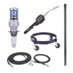 Graco LD Series 3:1 Mobile 16 Gallon Oil Pump Package - Preset Meter Rigid Extension NPT 25C553