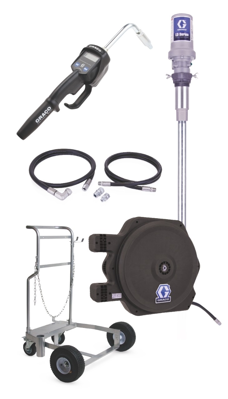 Graco LD Series 31 Mobile Oil Pump Package Manual Meter Type 24H751