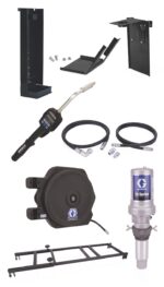 Graco LD Series 5:1 275 Gallon (1040 Liter) Stationary Oil Pump Package - Preset Meter Type 24H894
