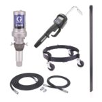 Graco LD Series 5:1 Mobile 16 Gallon Oil Pump Package - Manual Meter Rigid Extension NPT 25C555
