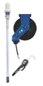 Graco Mini Fire-Ball® 225 3:1 1/2 in. x 35 ft. (12.7 mm x 11 m) Manual Hose Reel Package for Oil 248622