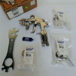 BINKS 7041 6931 1 SV100 HVLP PRESSURE FEED GUN