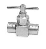 Graco 5000 psi (345 bar) High-Pressure Needle Valve - 1/2 in NPT Ported Valve for Drop-Line Isolation 202869
