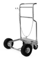 Graco LD Series 50:1 Grease Pump Drum Cart with Pneumatic Wheels for 120 lb. Drums Includes Chain for Securing Drum to Cart 24H422