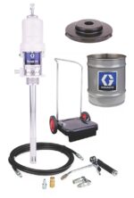 Graco Mini Fire-Ball® 225 50:1 35 lb. and 50 lb. (16 kg and 23 kg) Grease Pump - Cart-Mounted Pail Dispenser Package 246913
