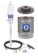 Graco Mini Fire-Ball® 225 50:1 35 lb. and 50 lb. (16 kg and 23 kg) Grease Pump - Stationary Pail Dispenser Package 246911