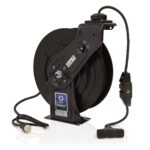 Graco SD™ 10 Series 120 Volt Cord and Light Reel - Tri-Plug GFCI Industrial Receptacle - 95 ft (29 m) 12 AWG 15 Amp 24Y883