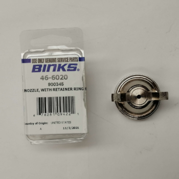 BINKS 46 6020 AIR NOZZLE, WITH RETAINER RING, 66SD