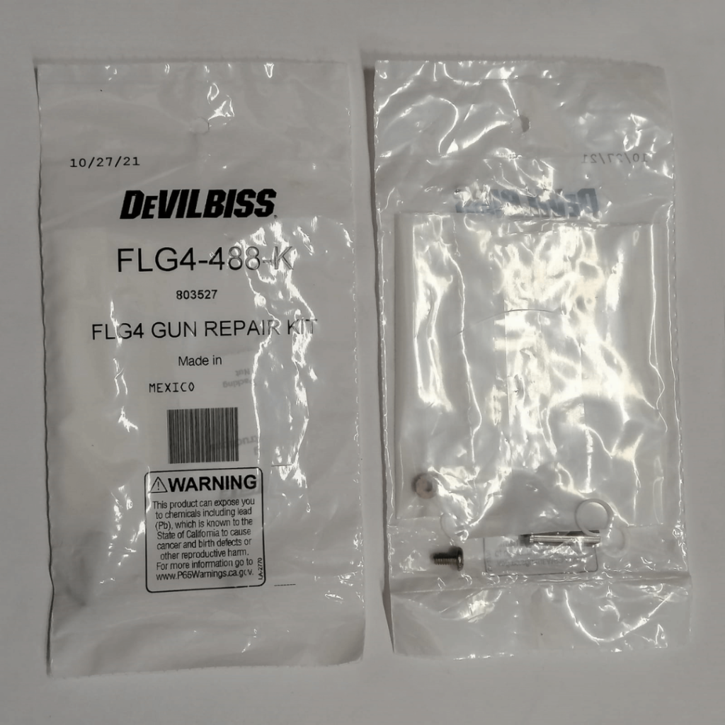 Devilbiss FLG4-488-K FLG4 Gun Repair Kit - Outdoor Power Equipment Parts, Agriculture Machinery