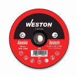 DISCO D/DESBASTE P/ALUMINIO 4-1/2'' x 1/4''(6.35) x 7/8'' F27 CARBURO D/SILICIO