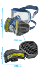 GVS Respirador Media Cara ELIPSE SPR630